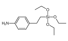 4-(2-triethoxysilylethyl)aniline Structure