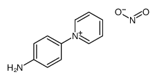 4-pyridin-1-ium-1-ylaniline,nitrite Structure