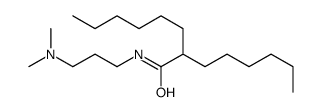 N-[3-(dimethylamino)propyl]-2-hexyloctanamide Structure