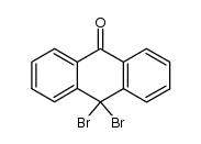 10,10-dibromoanthrone Structure