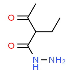 Butanoic acid, 2-ethyl-3-oxo-, hydrazide (9CI) structure