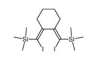 (1Z,3Z)-1,4-bis(trimethylsilyl)-2,3-tetramethylene-1,4-diiodobuta-1,3-diene结构式