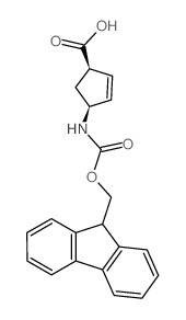 (-)-(1s,4r)-n-fmoc-4-aminocyclopent-2-enecarboxylic acid picture