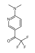 Ethanone, 1-[6-(dimethylamino)-3-pyridinyl]-2,2,2-trifluoro- (9CI) picture