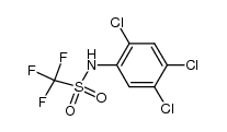 CF3SO2NH(2,4,5-Cl3C6H2)结构式