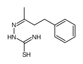 [(E)-4-phenylbutan-2-ylideneamino]thiourea结构式