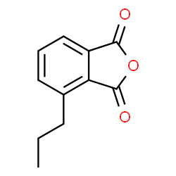 Phthalic anhydride, 3-propyl- (6CI,8CI) structure