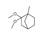 3,3-dimethoxy-4-methylbicyclo[2.2.1]heptane Structure