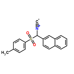 2-[异氰基-(甲苯-4-磺酰基)-甲基]-萘结构式