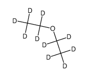 Diethyl ether-D10 Structure