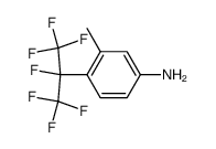 3-methyl-4-heptafluoro-isopropylaniline Structure