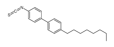 1-isothiocyanato-4-(4-octylphenyl)benzene Structure