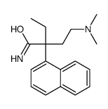 4-dimethylamino-2-ethyl-2-naphthalen-1-yl-butanamide Structure