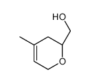 [(2S)-4-methyl-3,6-dihydro-2H-pyran-2-yl]methanol Structure