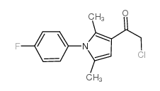 2-氯-1-[1-(4-氟苯基)-2,5-二甲基-1H-吡咯-3-基]-1-乙酮图片