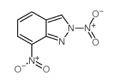2H-Indazole,2,7-dinitro- Structure