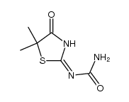 (5,5-dimethyl-4-oxo-4,5-dihydro-thiazol-2-yl)-urea Structure