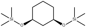 1β,3α-Bis(trimethylsilyloxy)cyclohexane结构式