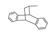 11-methyl-9,10-ethano-9,10-dihydroanthracene结构式