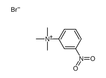 trimethyl-(3-nitrophenyl)azanium,bromide Structure