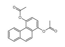 1,4-Diacetoxyphenanthrene Structure