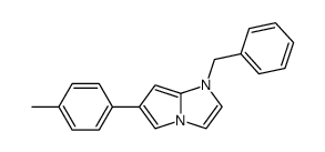 1-benzyl-6-p-tolyl-1H-pyrrolo[1,2-a]imidazole Structure