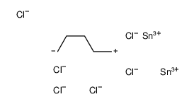 trichloro(5-trichlorostannylpentyl)stannane结构式