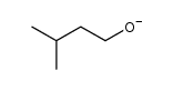 3-methyl-1-butoxide结构式