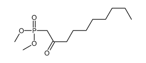 1-dimethoxyphosphoryldecan-2-one结构式