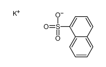 potassium naphthalene-1-sulphonate结构式