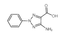 5-amino-2-phenyltriazole-4-carboxylic acid结构式