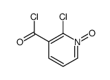 2-chloro-1-oxidopyridin-1-ium-3-carbonyl chloride结构式