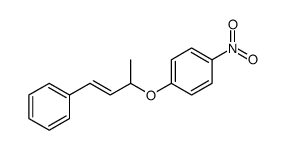 1-nitro-4-((4-phenylbut-3-en-2-yl)oxy)benzene Structure