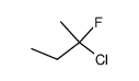 2-chloro-2-fluoro-butane Structure