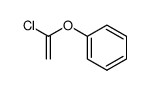 (1-chloro-vinyl)-phenyl ether Structure