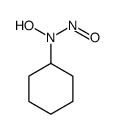 N-cyclohexyl-N-hydroxynitrous amide Structure