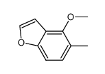 4-Methoxy-5-methyl-1-benzofuran结构式