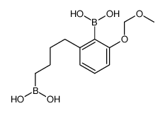 [2-(4-boronobutyl)-6-(methoxymethoxy)phenyl]boronic acid结构式