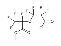 Dimethyl 2,3'-oxybis(tetrafluoropropanoate) Structure