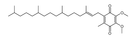 (2'E)-2-(3,7,11,15-tetramethylhexadec-2-enyl)-3-methyl-5,6-dimethoxy-1,4-benzoquinone Structure