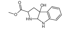 3a-hydroxy-1,2,3,3a,8,8a-hexahydropyrrolo<2,3-b>indole-2-carboxylic acid Structure