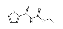 N-ethoxycarbonylthiophene-2-thiocarboxamide结构式