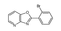 2-(2-bromophenyl)-[1,3]oxazolo[4,5-b]pyridine结构式