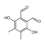 3,6-dihydroxy-4,5-dimethylphthalaldehyde结构式
