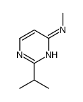 4-Pyrimidinamine,N-methyl-2-(1-methylethyl)-(9CI) Structure