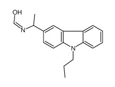 N-[1-(9-Propyl-9H-carbazol-3-yl)ethyl]formamide结构式