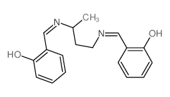 6-[[4-[(6-oxo-1-cyclohexa-2,4-dienylidene)methylamino]butan-2-ylamino]methylidene]cyclohexa-2,4-dien-1-one结构式