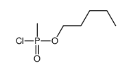 1-[chloro(methyl)phosphoryl]oxypentane结构式