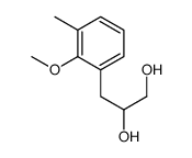 3-(2-methoxy-3-methylphenyl)propane-1,2-diol Structure