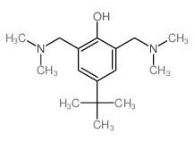 Phenol,2,6-bis[(dimethylamino)methyl]-4-(1,1-dimethylethyl)-结构式